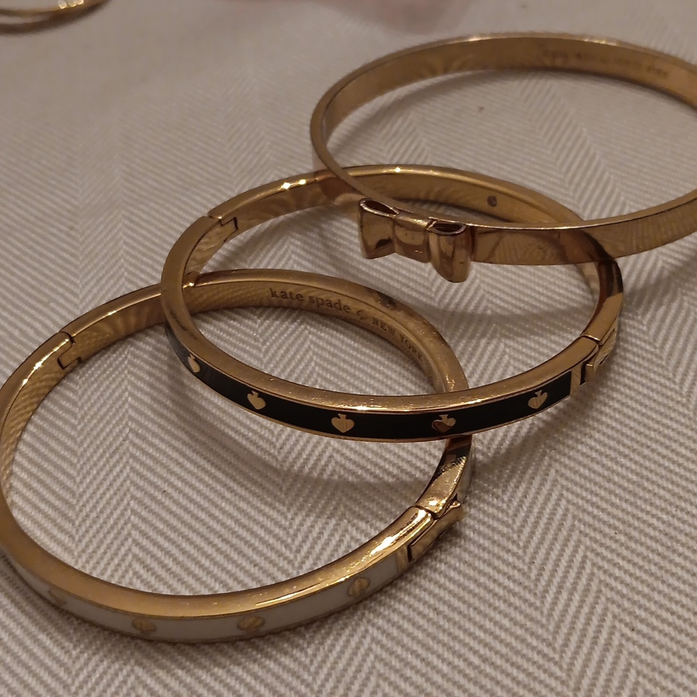 Kate Spade bangle bracelets. - 3 of them!